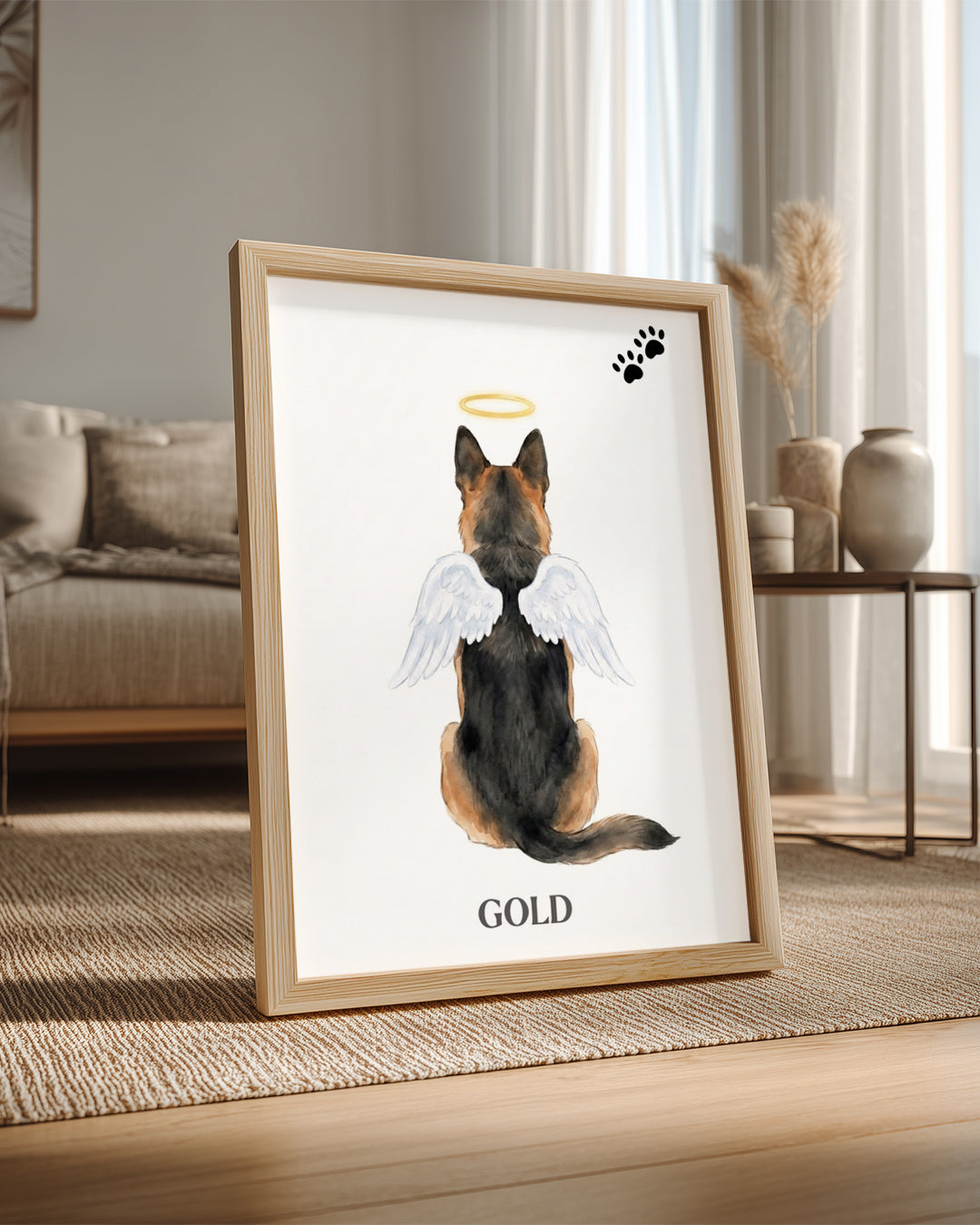 Cennetteki Dostum | Kişiye Özel Poster Tablo