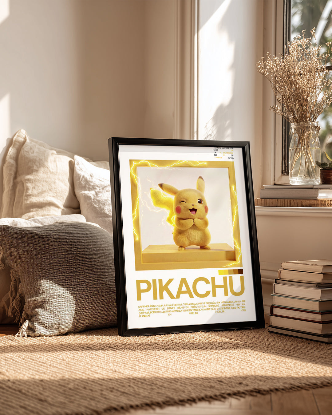 Pikachu Poster Tablosu