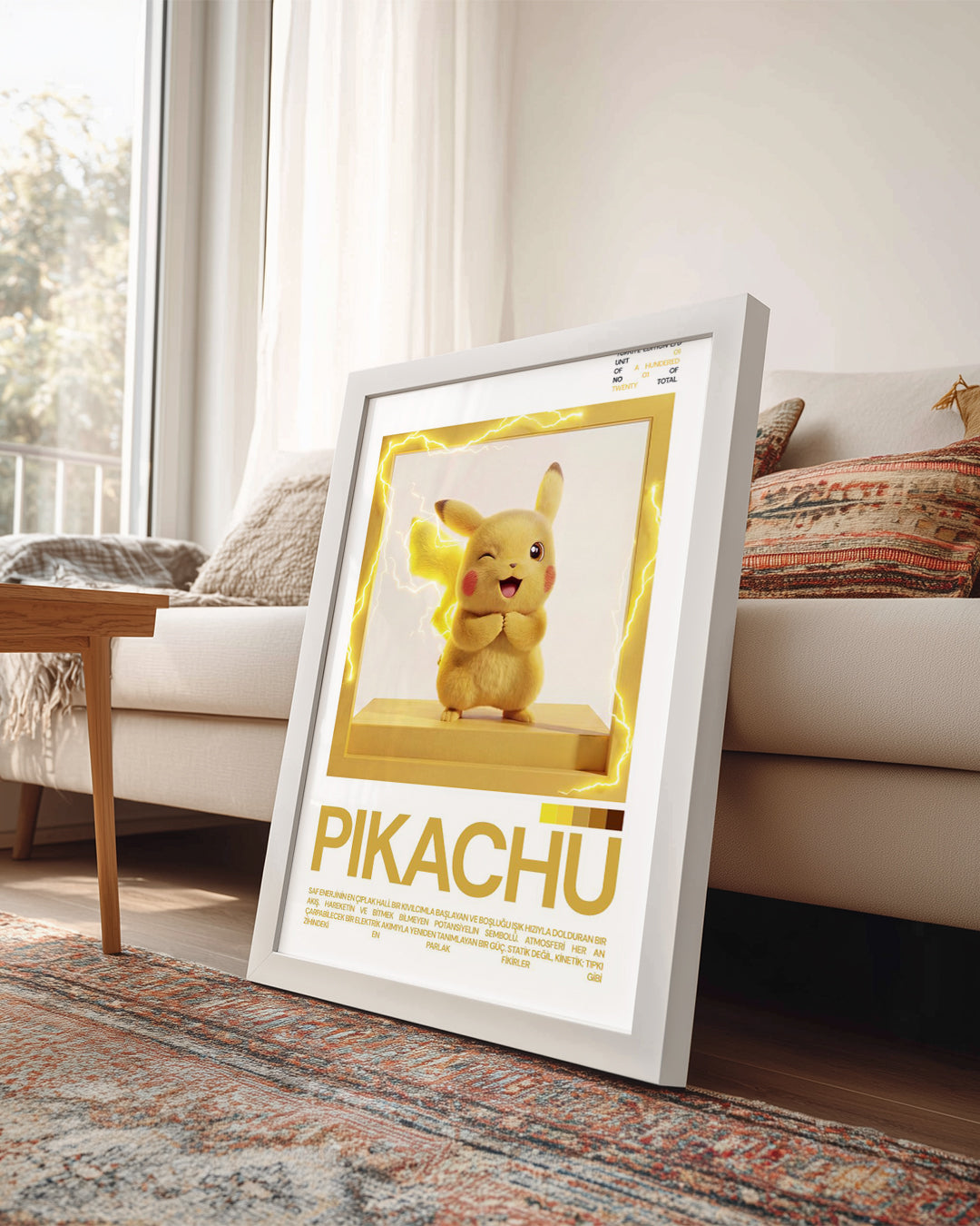 Pikachu Poster Tablosu