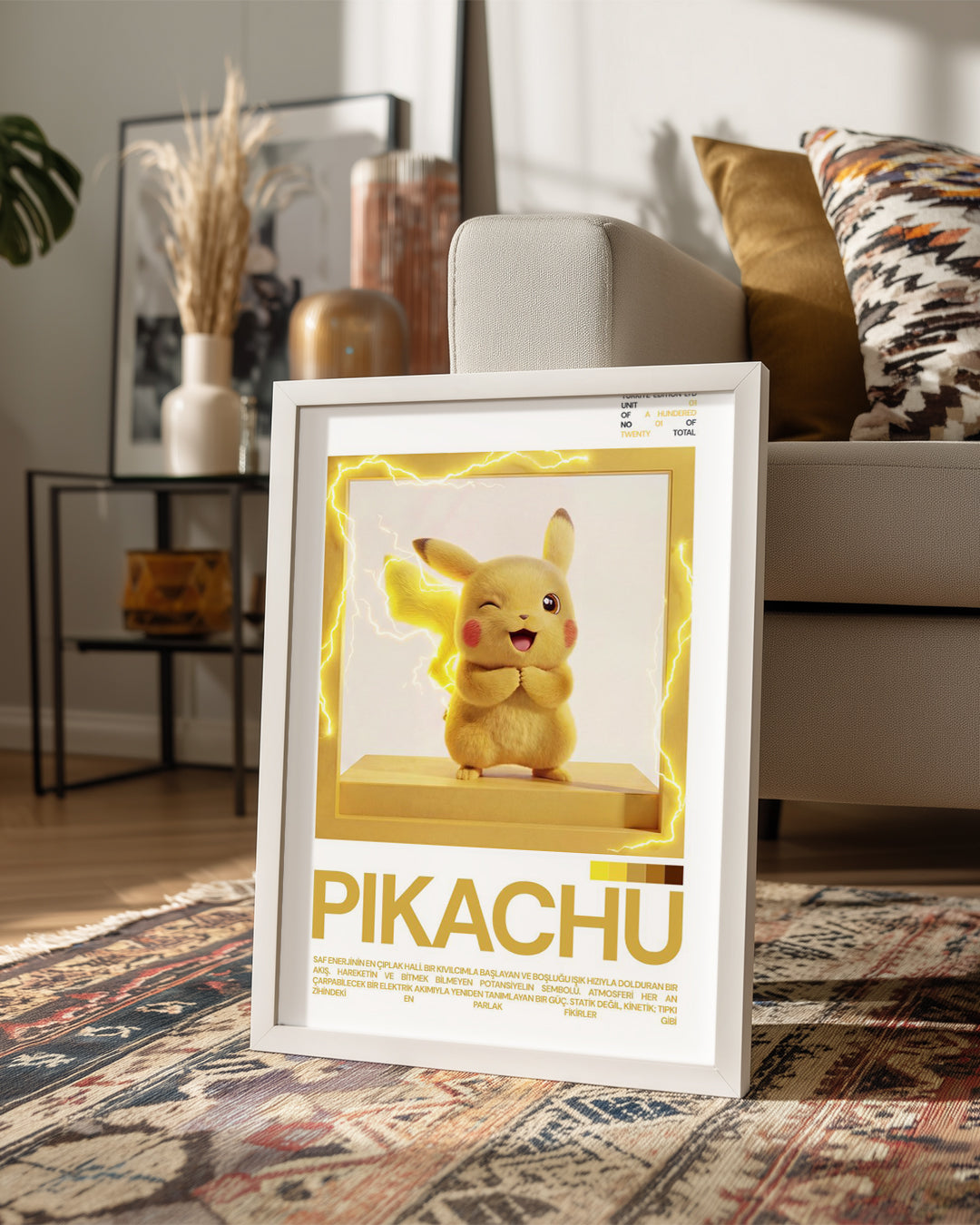 Pikachu Poster Tablosu