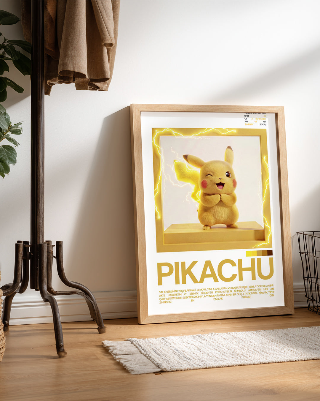 Pikachu Poster Tablosu