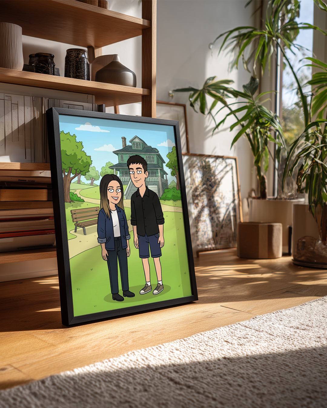 Rick And Morty Poster Painting