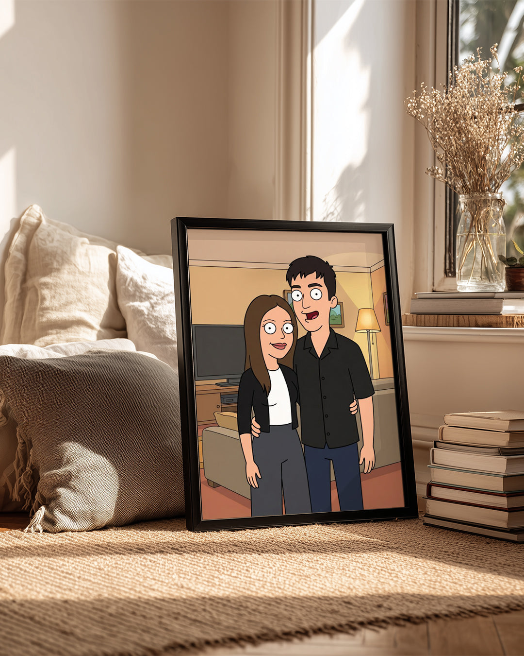 Simpsons Karikatür Tablo