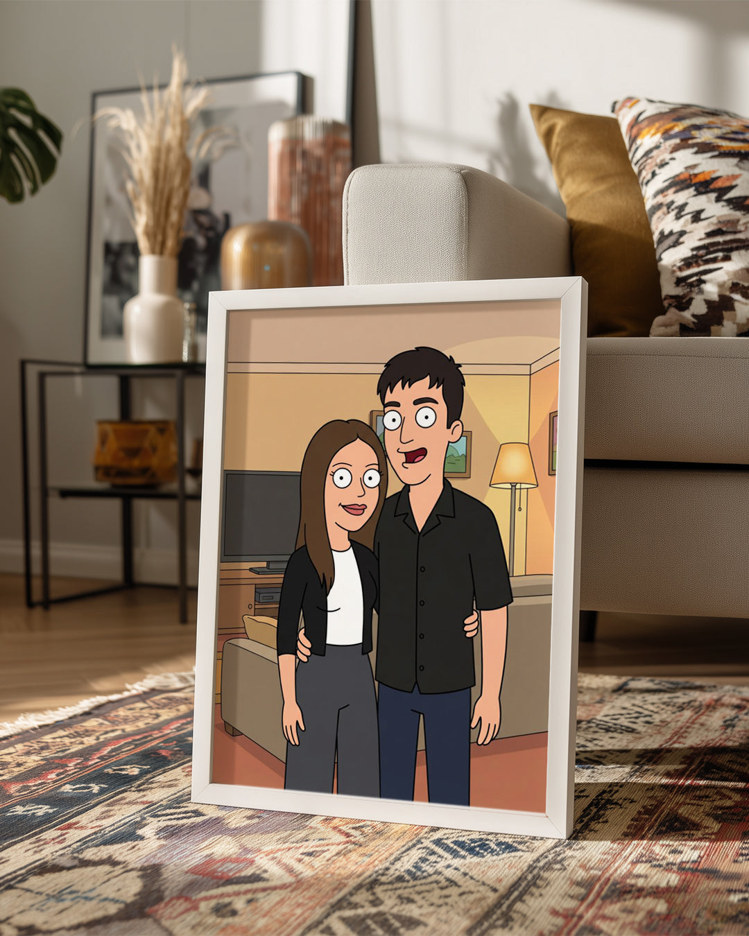 Simpsons Karikatür Tablo