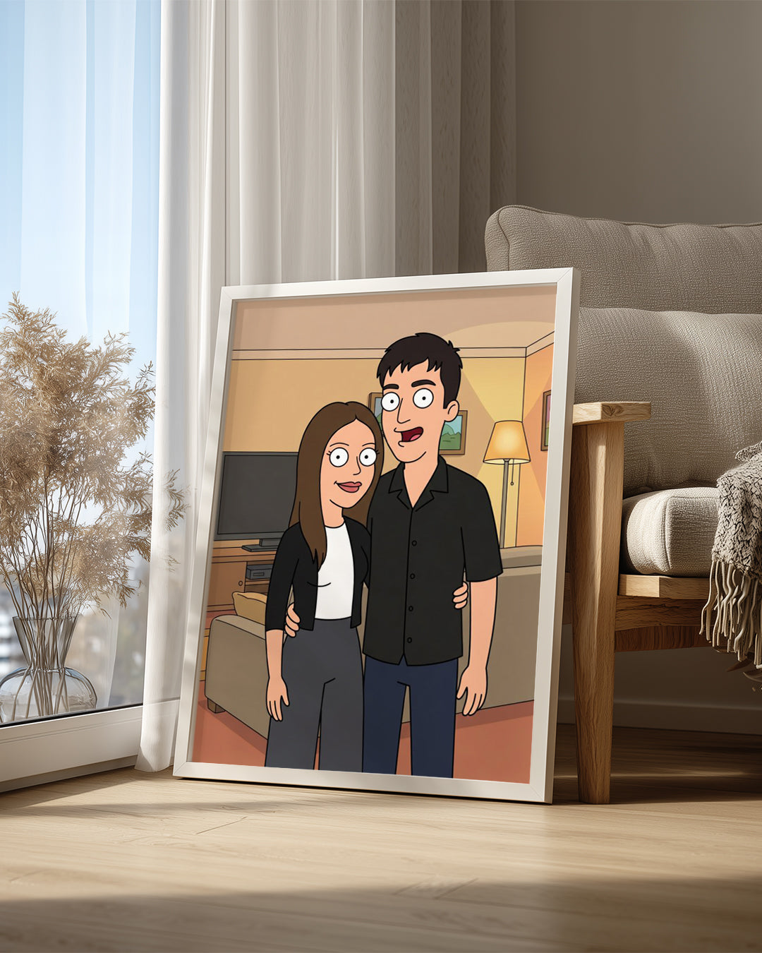 Simpsons Karikatür Tablo