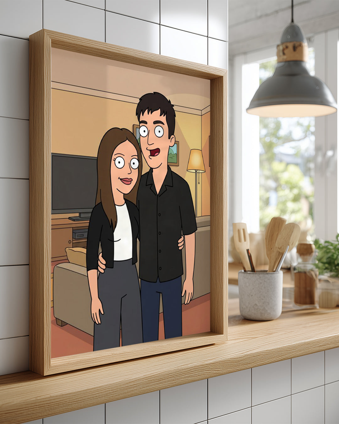 Simpsons Karikatür Tablo