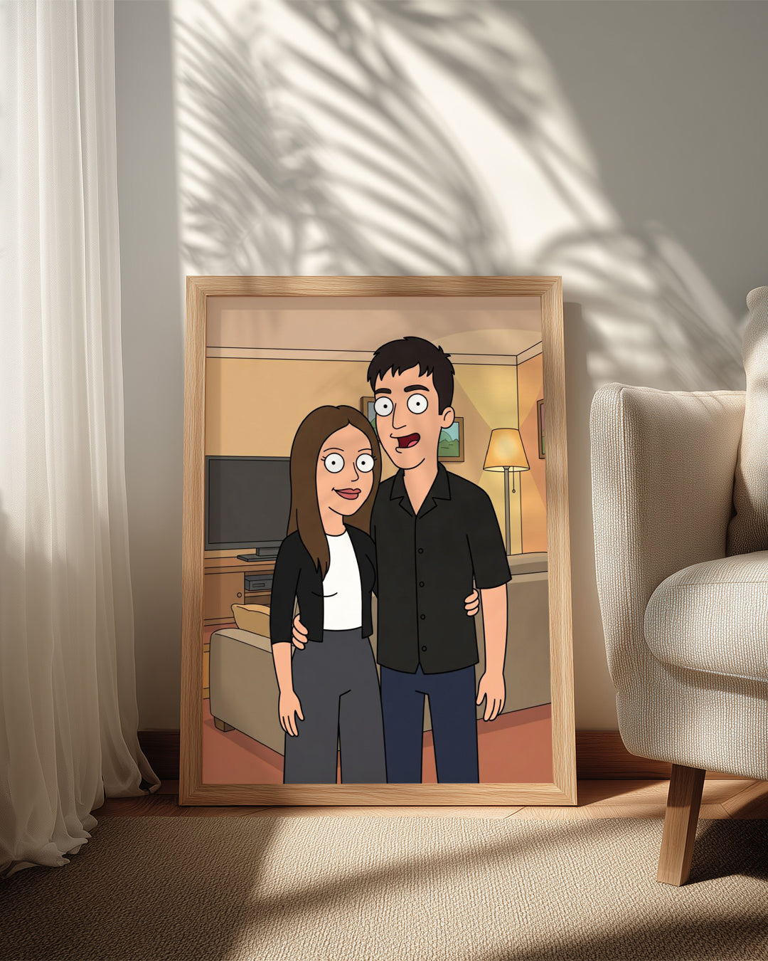 Simpsons Karikatür Tablo