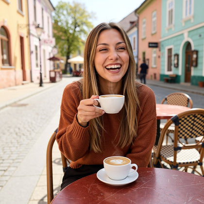 Novi Sad'da kahve molası