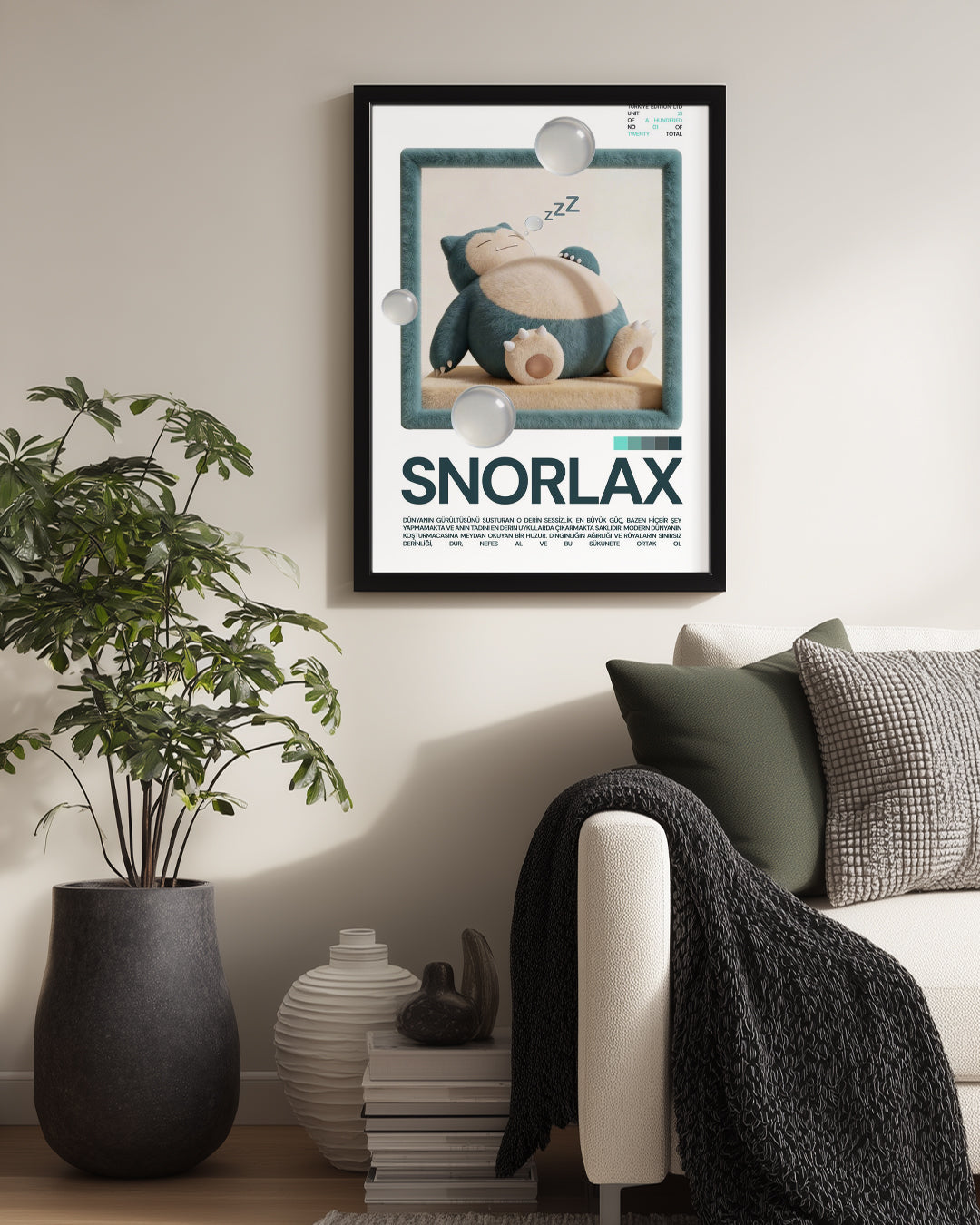 Snorlax Poster Tablosu