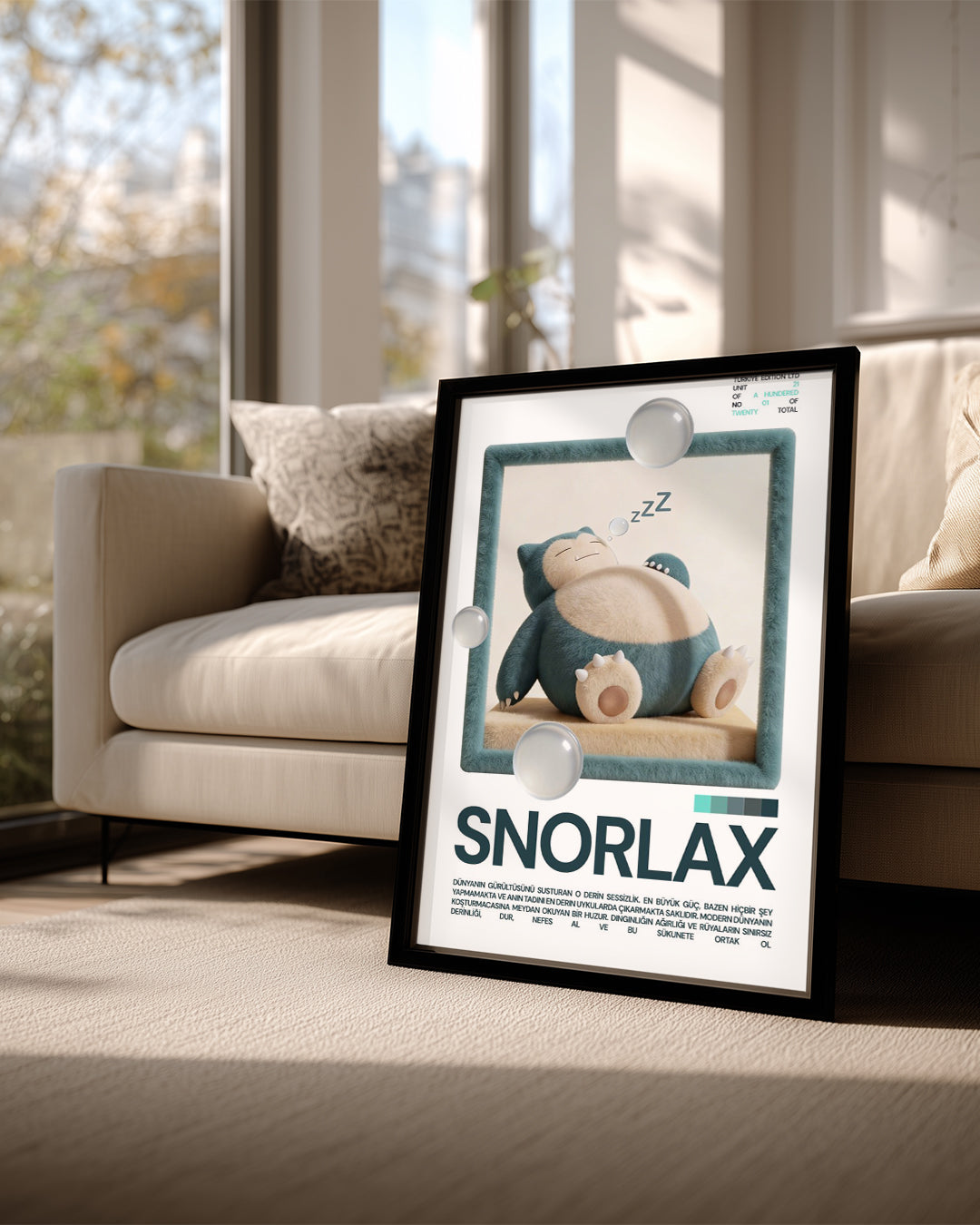 Snorlax Poster Tablosu