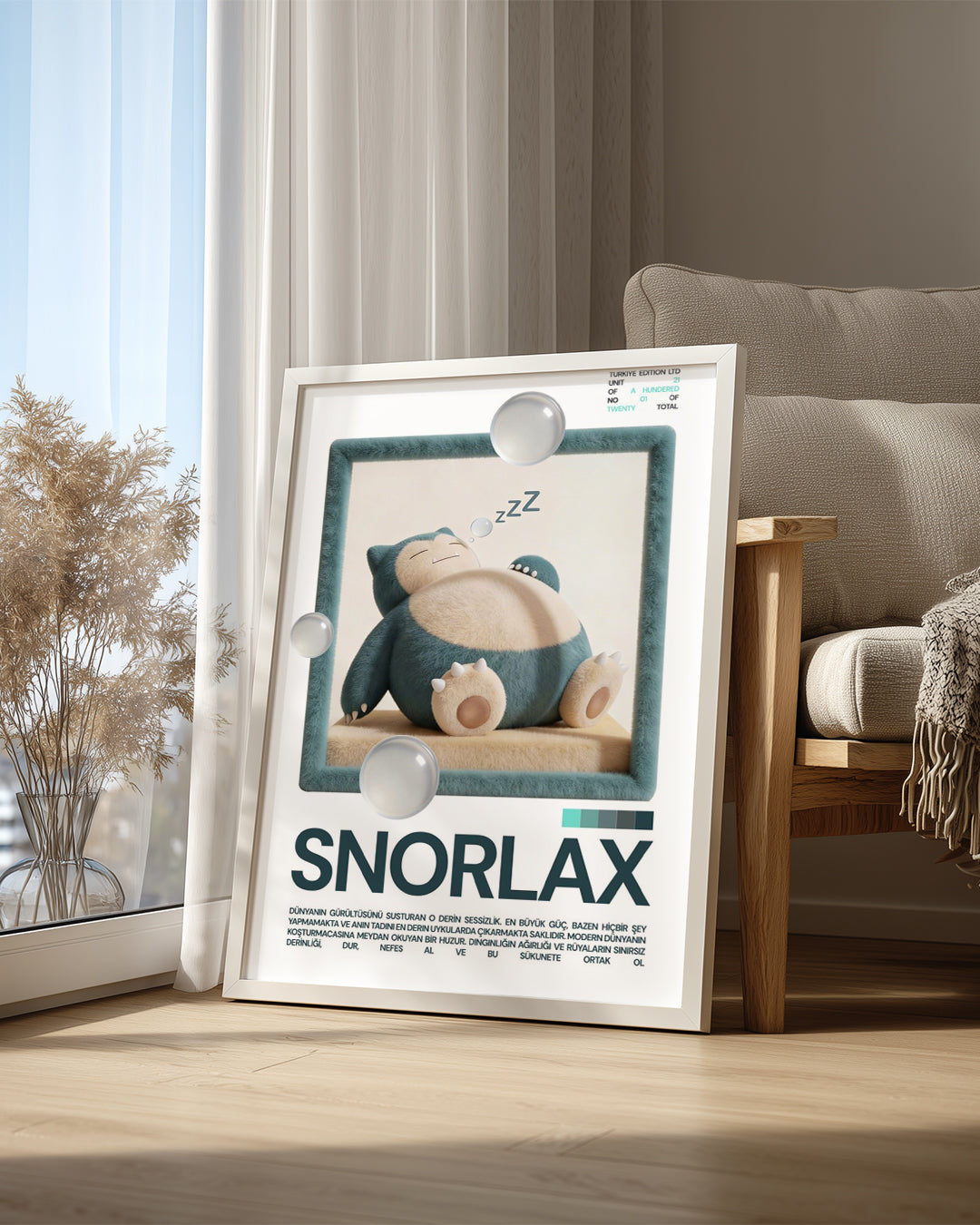 Snorlax Poster Tablosu