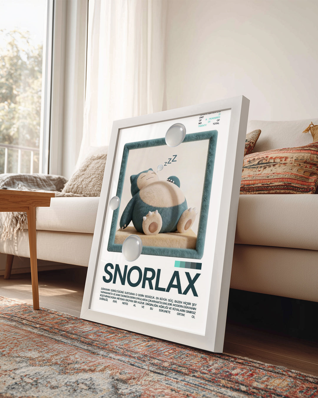 Snorlax Poster Tablosu