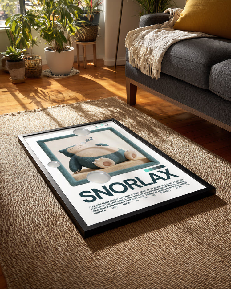 Snorlax Poster Tablosu