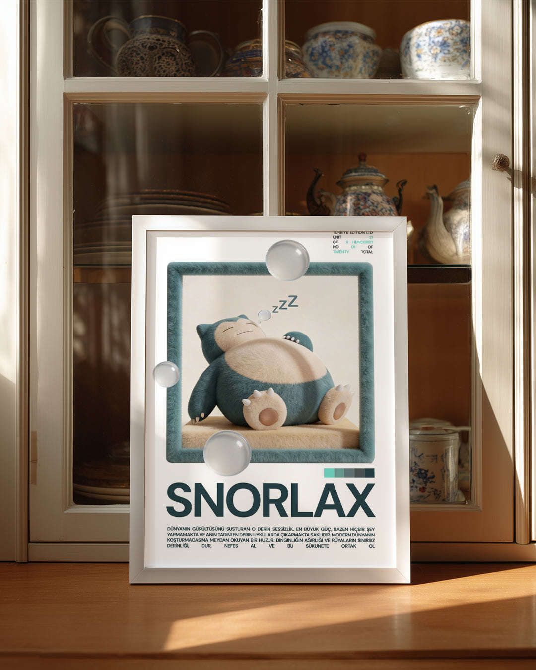 Snorlax Poster Tablosu