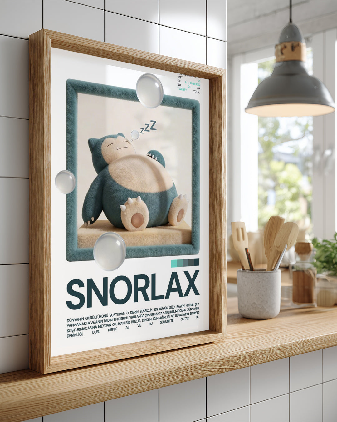 Snorlax Poster Tablosu