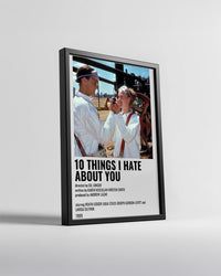 10 Things I Hate About You Poster Tablosu