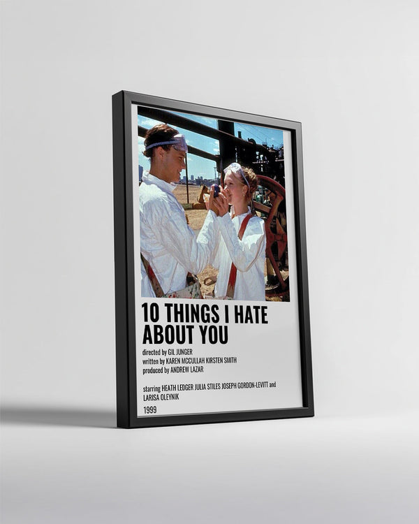 10 Things I Hate About You Poster Tablosu