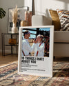 10 Things I Hate About You Poster Tablosu