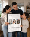 3 Fotoğraflı O En İyisi DAD Yazılı Poster Tablosu Poster Tablosu