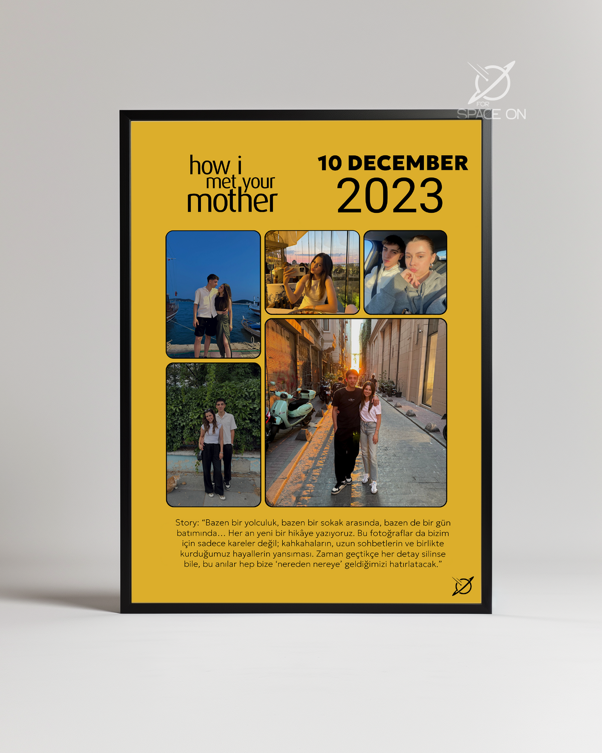 How I Met Your Mother-Father Poster Tablosu