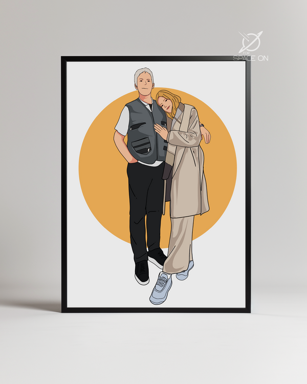 Cartoon Poster Painting