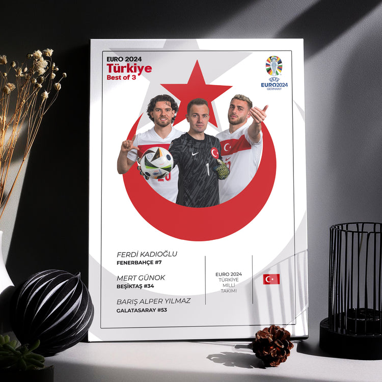 EURO 2024 MEMORY - BEST OF 3 POSTER PAINTING