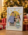 Cartoon Poster Painting