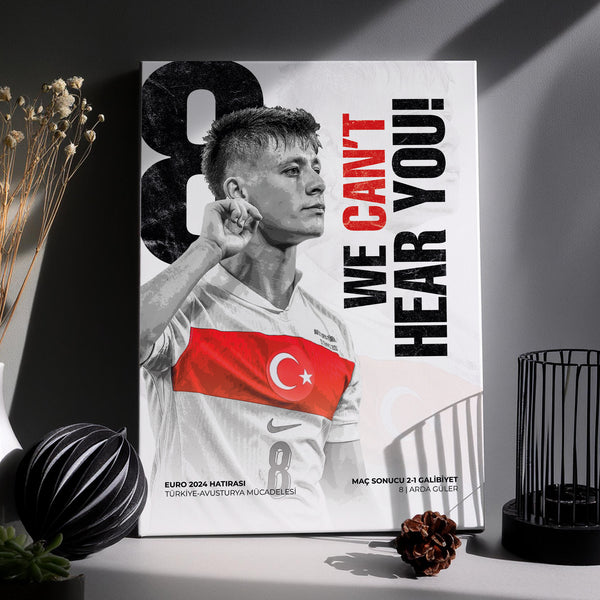 EURO 2024 MEMORY - ARDA GÜLER POSTER TABLE