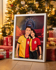 Taraftar Temalı Poster Tablolar