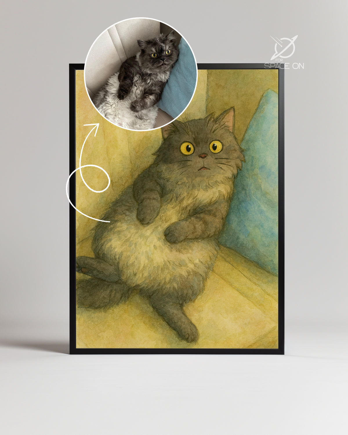 Ghibli Esintili Pati Poster Tablosu