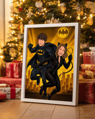 Süper Kahramanlar Temalı Poster Tablolar