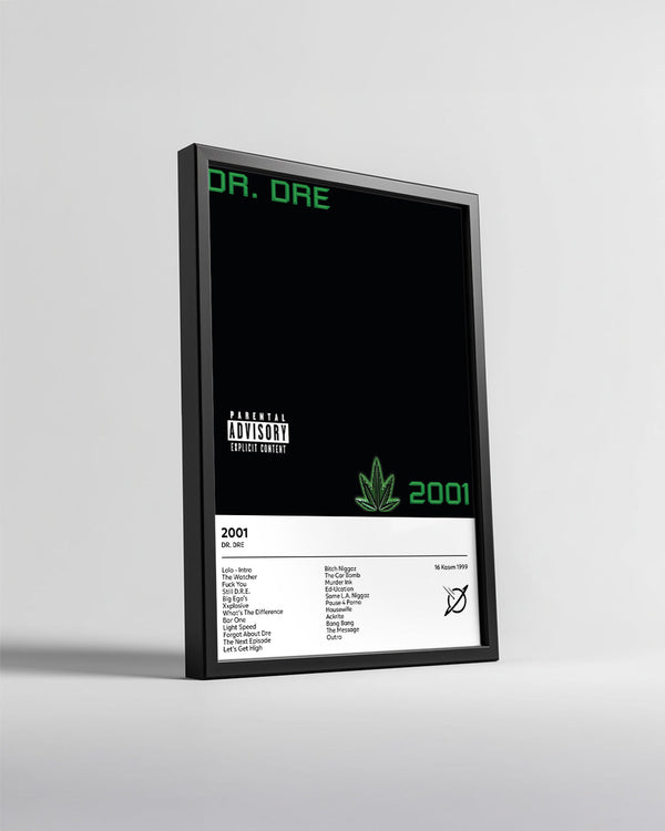 2001 - Dr Dre Poster Tablosu