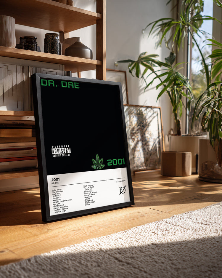 2001 - Dr Dre Poster Tablosu