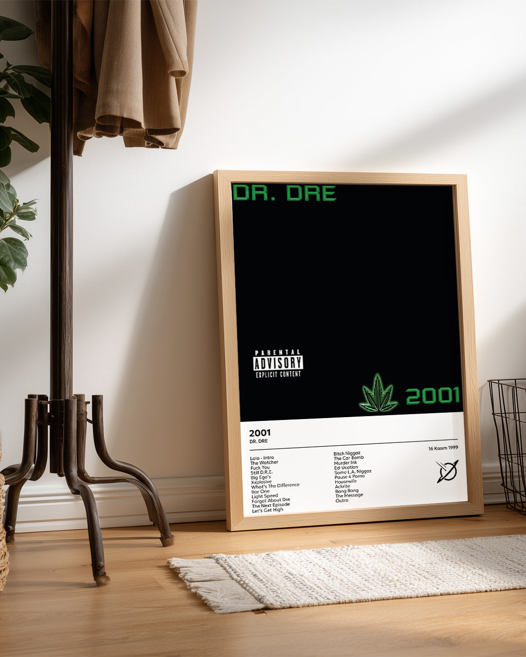 2001 - Dr Dre Poster Tablosu
