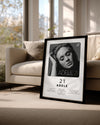 21 - Adele Poster Tablosu