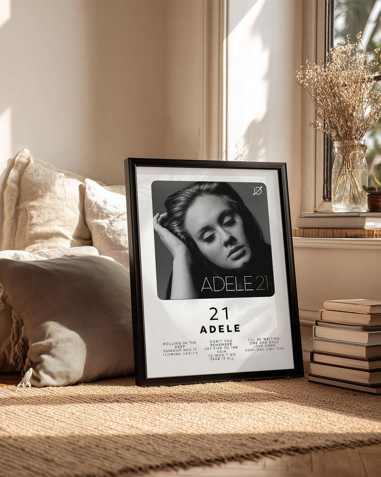 21 - Adele Poster Tablosu