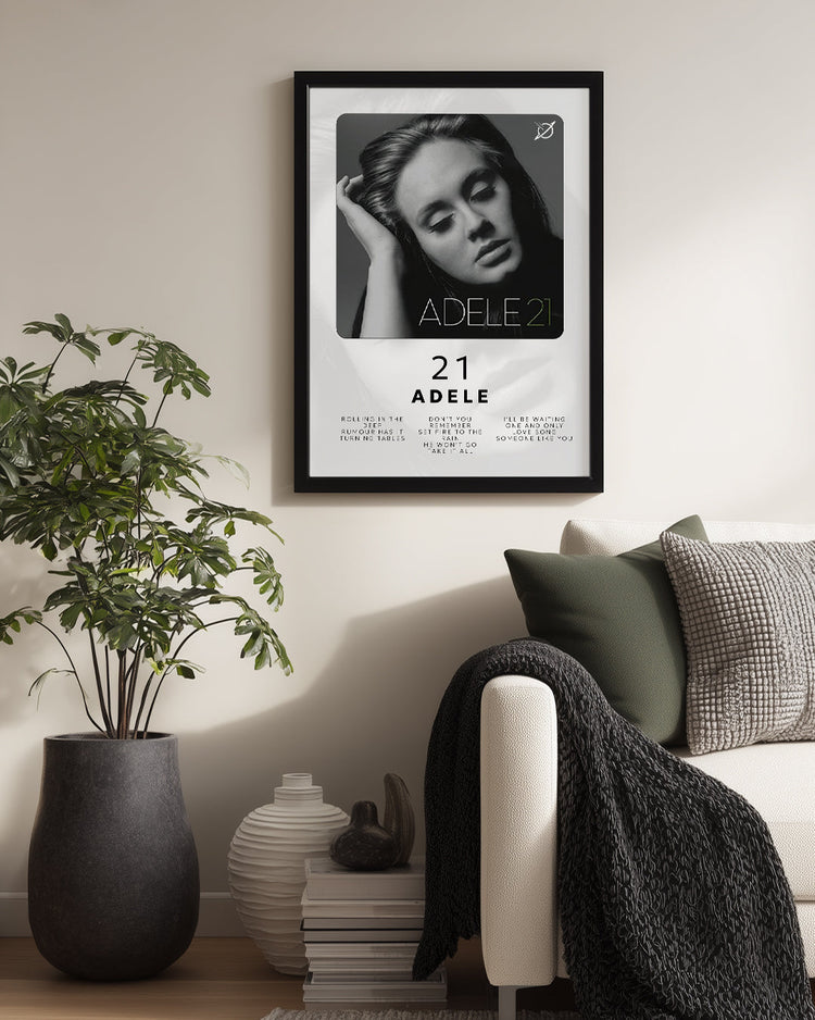 21 - Adele Poster Tablosu