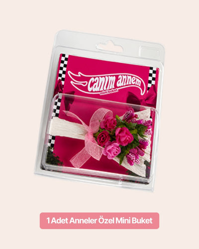 Annelere Özel Mini Buket (Pembe)