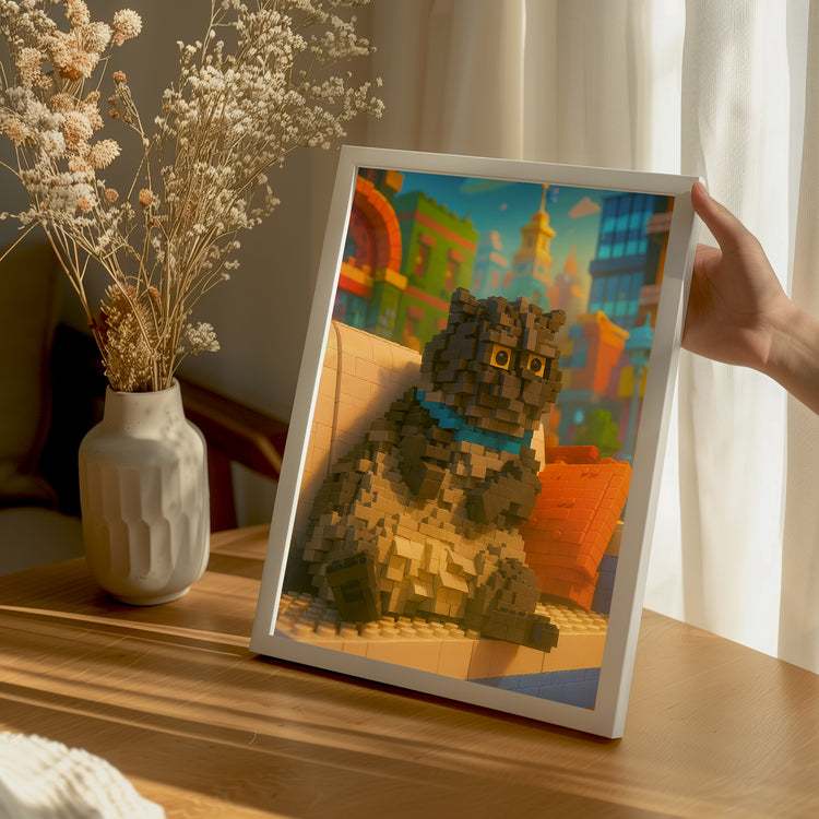 Lego Pati Portresi Poster Tablosu