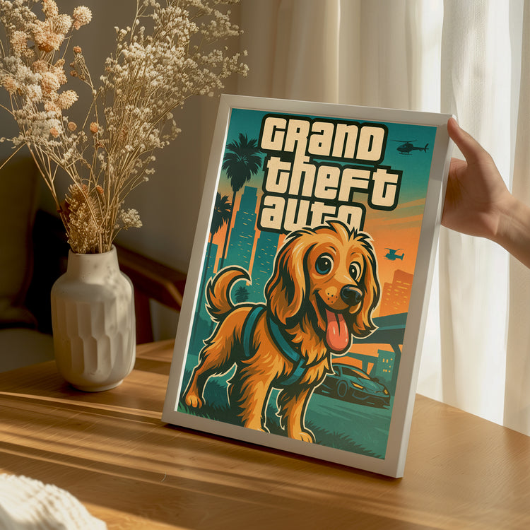 GTA Sokak Pati Poster Tablosu