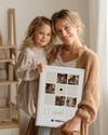 Annelere Özel 5 Fotoğraflı Kolaj Poster Tablo