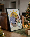 Cartoon Poster Painting