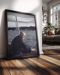Denizlerde Bir Lider: Atatürk’ün Mavi Vatan Gururu Poster Tablosu