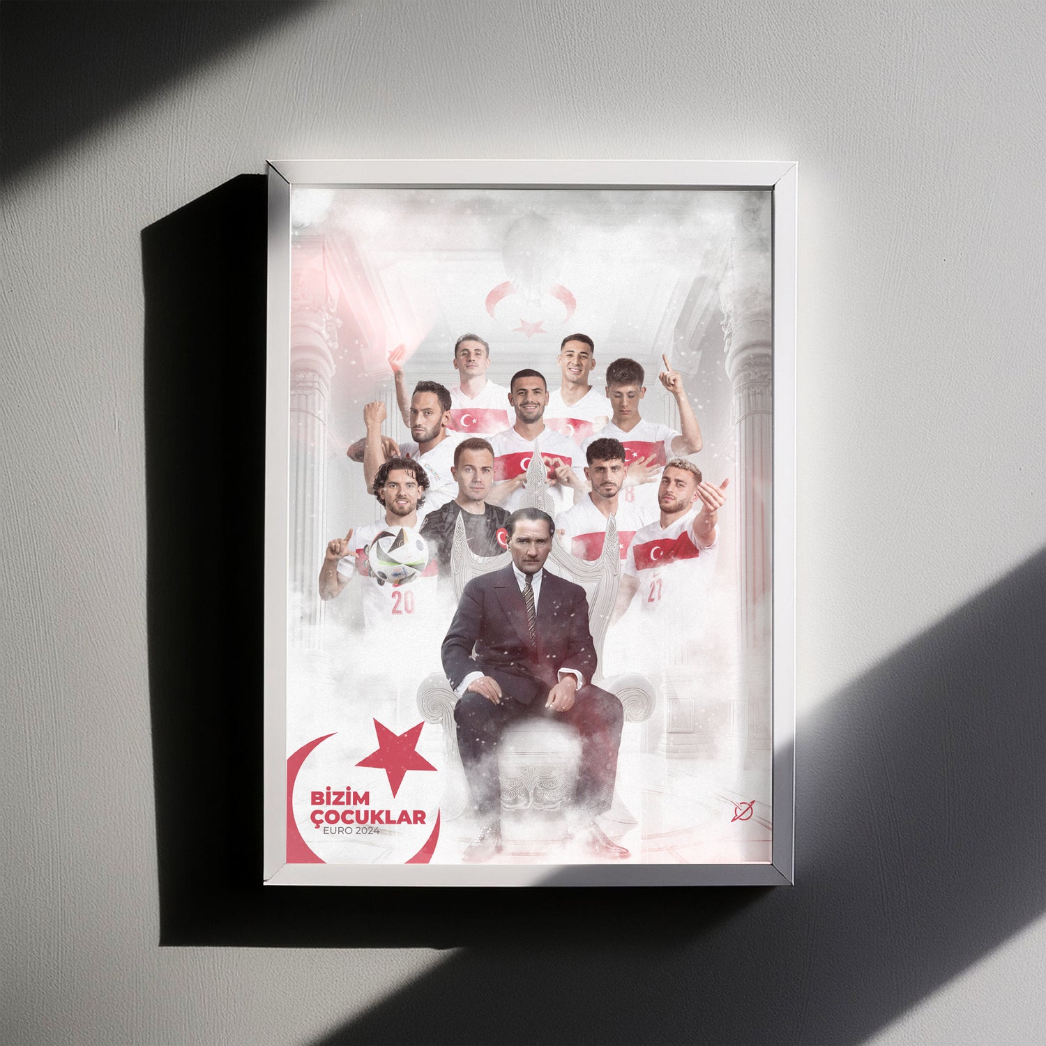 EURO 2024 SOUVENIR - OUR CHILDREN POSTER PAINTING