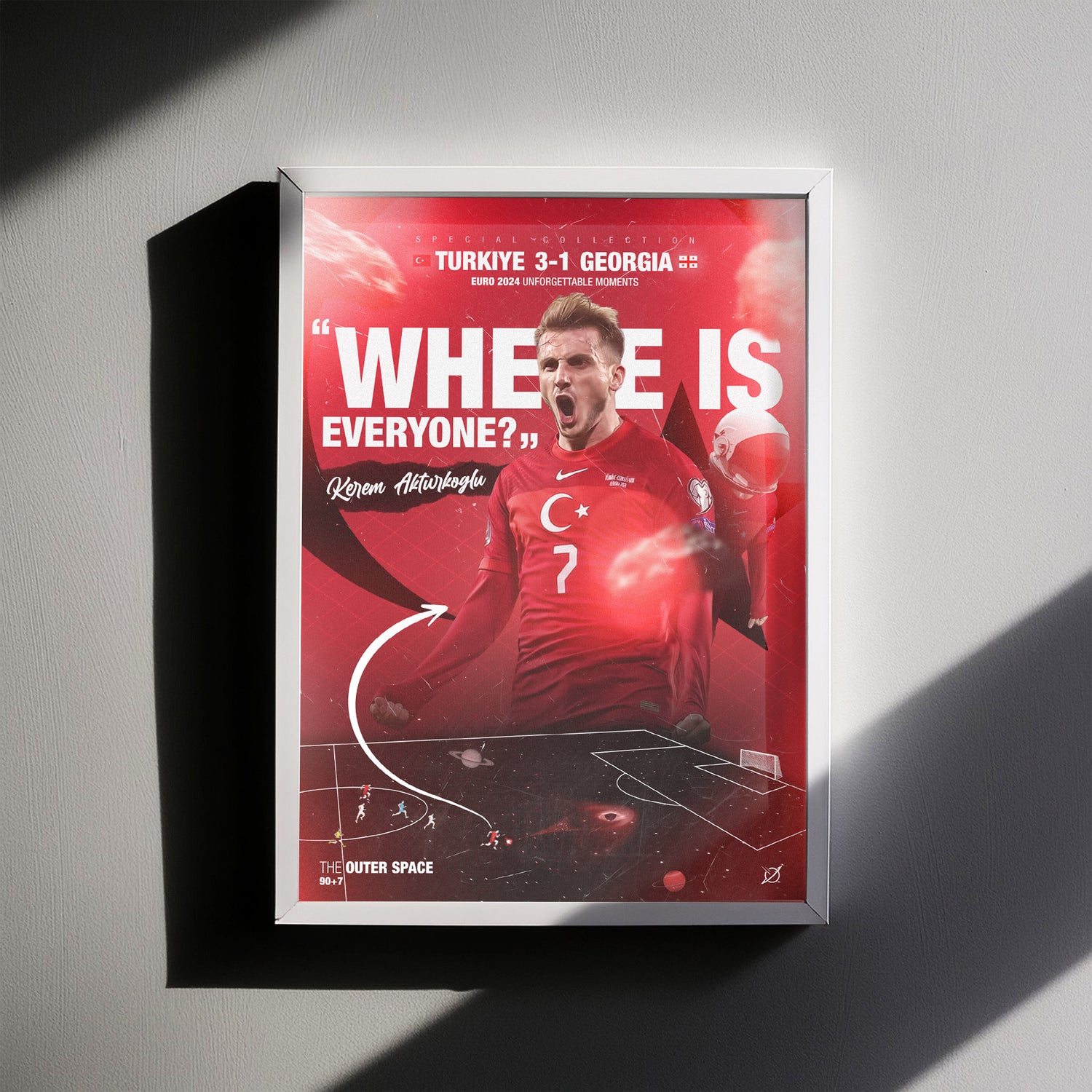 EURO 2024 SOUVENIR - KEREM AKTURKOGLU POSTER PAINTING