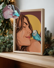 Gerçekçi Karikatür Poster Tablo