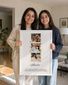3 Fotoğraflı Annem Anı Poster Tablosu Poster Tablosu