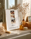 3 Fotoğraflı Annem Anı Poster Tablosu Poster Tablosu