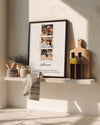 3 Fotoğraflı Annem Anı Poster Tablosu Poster Tablosu