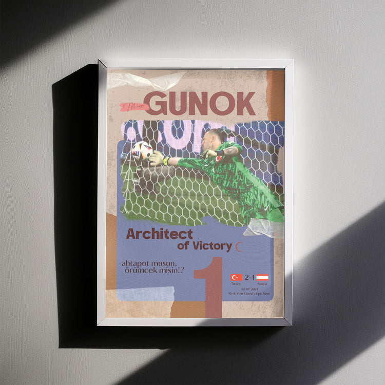 EURO 2024 MEMORY - MERT GÜNOK POSTER PAINTING